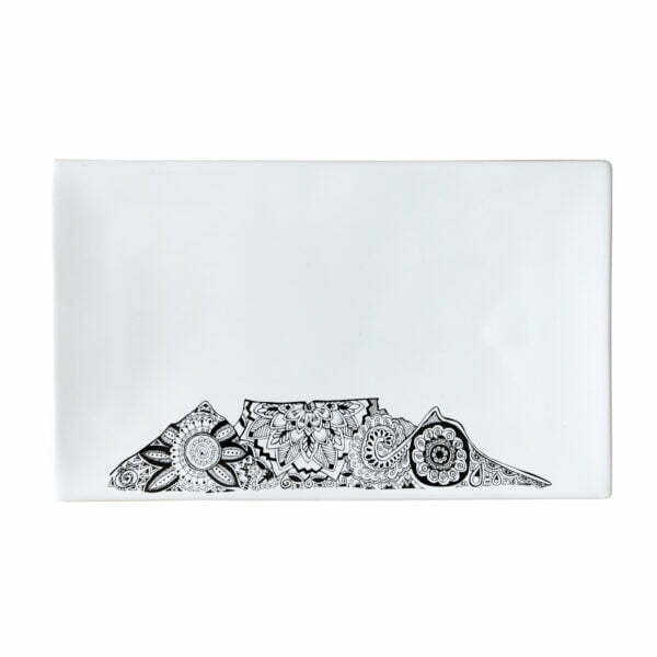 Illustrated Table Mountain souvenir ceramic platter online - Sugar and Vice1